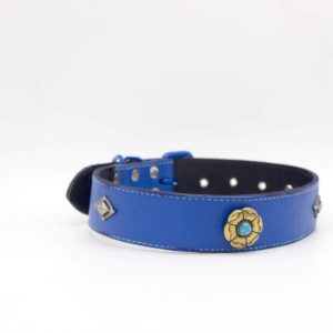 Queens Dog Collar /Lady Queen Leather Dog Collar