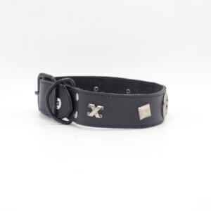 Genghis Texas Dog Collar | Genghis Double Texas Vintage Leather Dog Collars