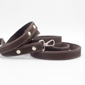 Forty Leather Dog Leash | Genghis Forty Leather Dog Leashes