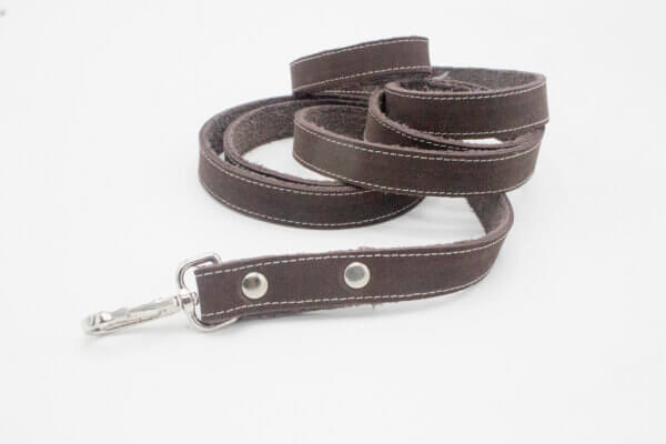 Forty Leather Dog Leash |Genghis Forty Leather Dog Leashes/ Leads