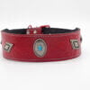 Emperor Turquoise Dog Collar/ Leather Dog Collars