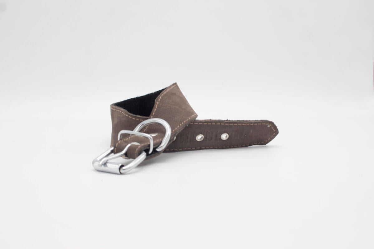 Vintage Brown Dog Collar | Simple Leather Dog Collars