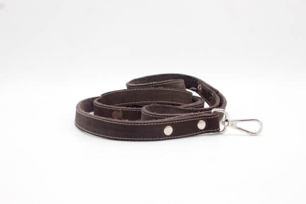 Forty Leather Dog Leash |Genghis Forty Leather Dog Leashes
