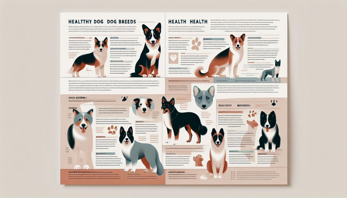 Dog Breeds low Health problem in poster 