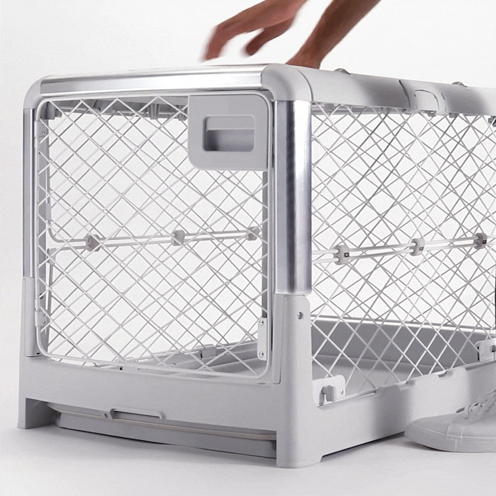 Best Foldable Dog Crate: Stylish, Portable & Safe 2 Foldable Dog Crate